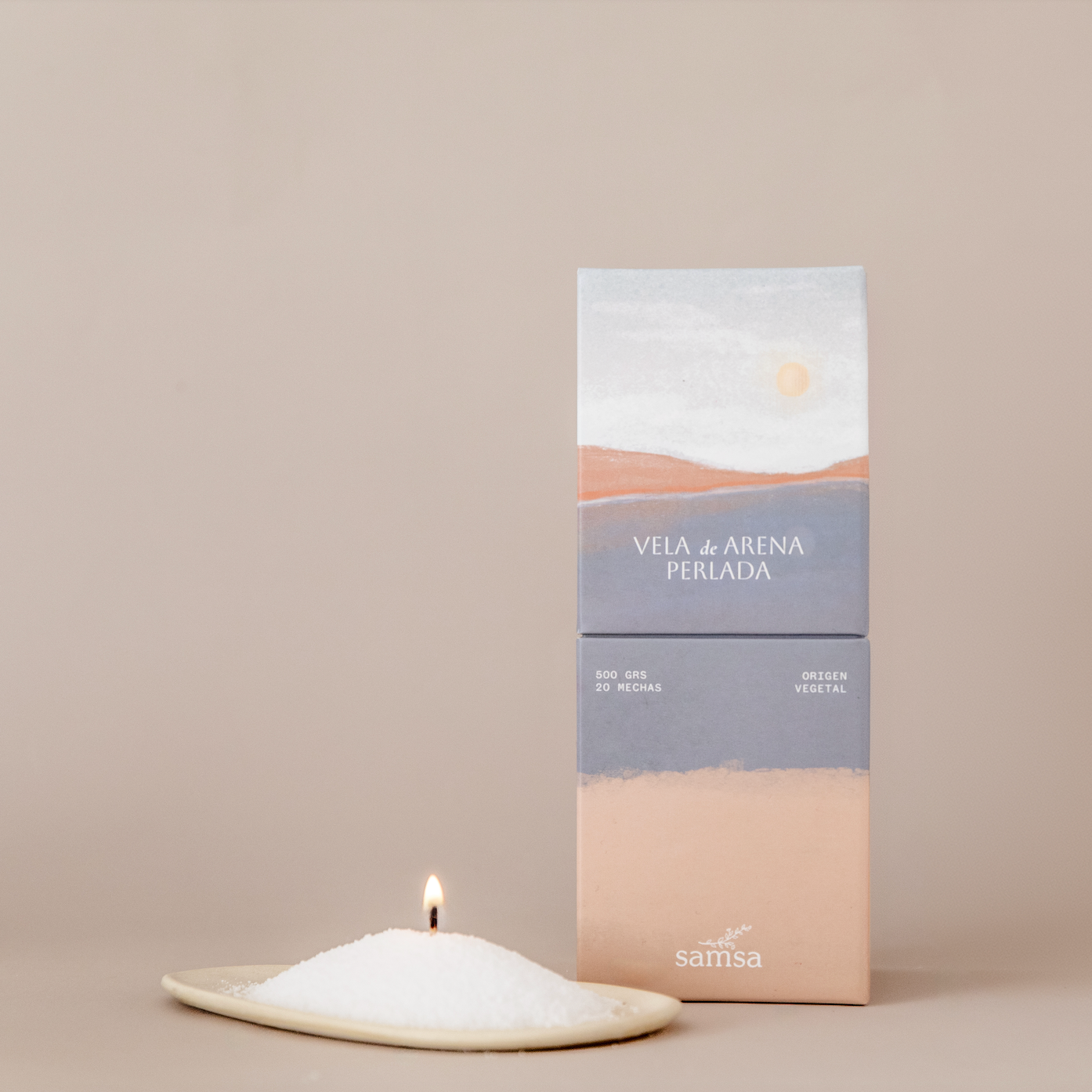 Vela de Arena Perlada