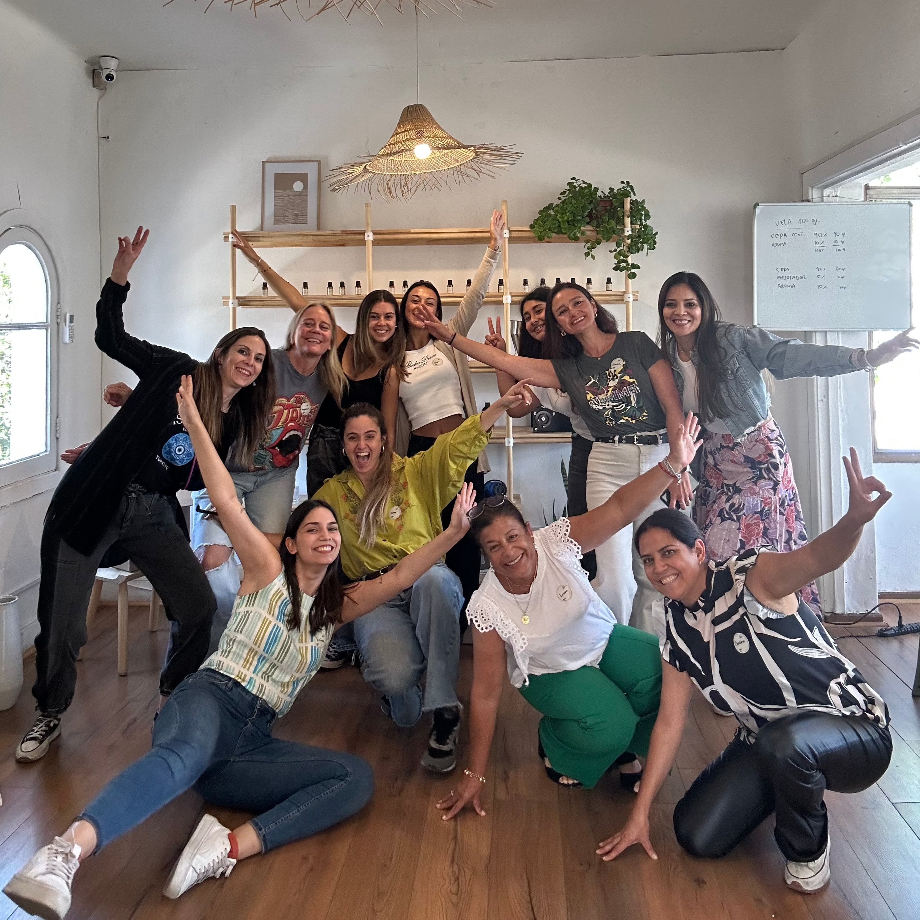Taller presencial de velas, difusor y home spray