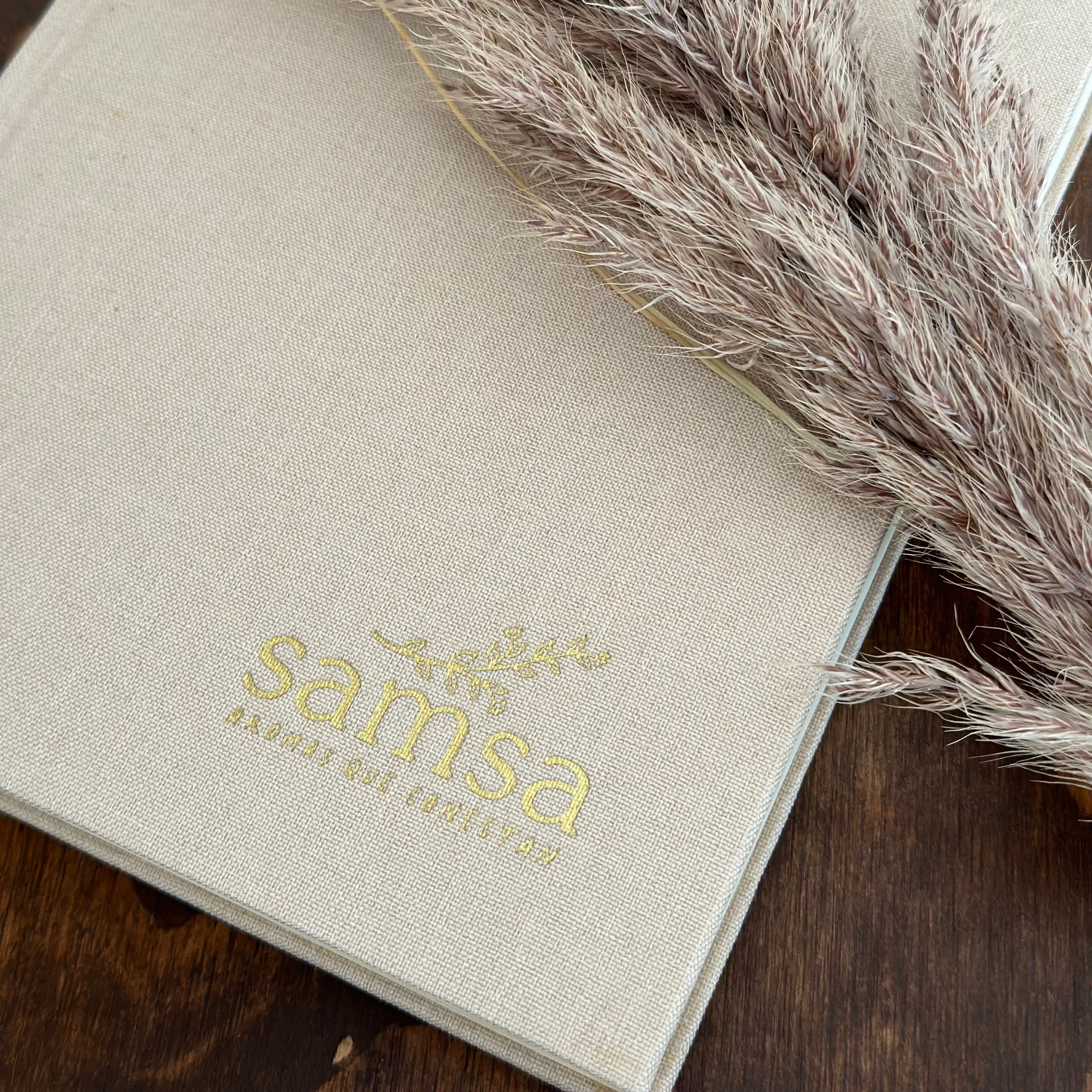 Kit regalo cuaderno + vela arena