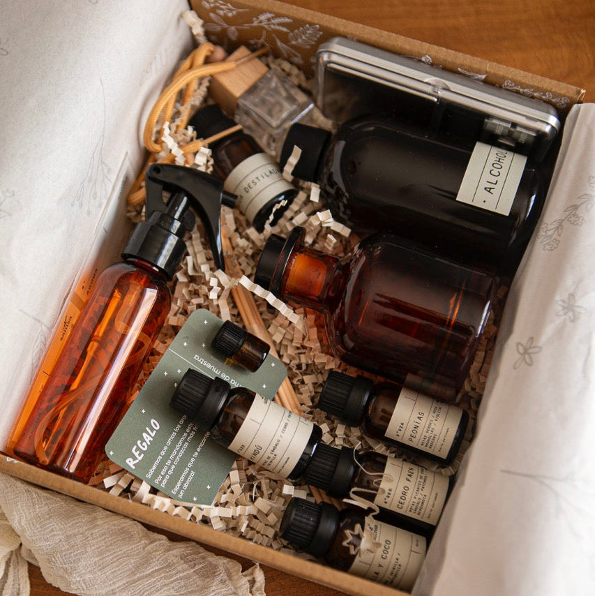 Box kit taller samsa aromas más difusores home spray