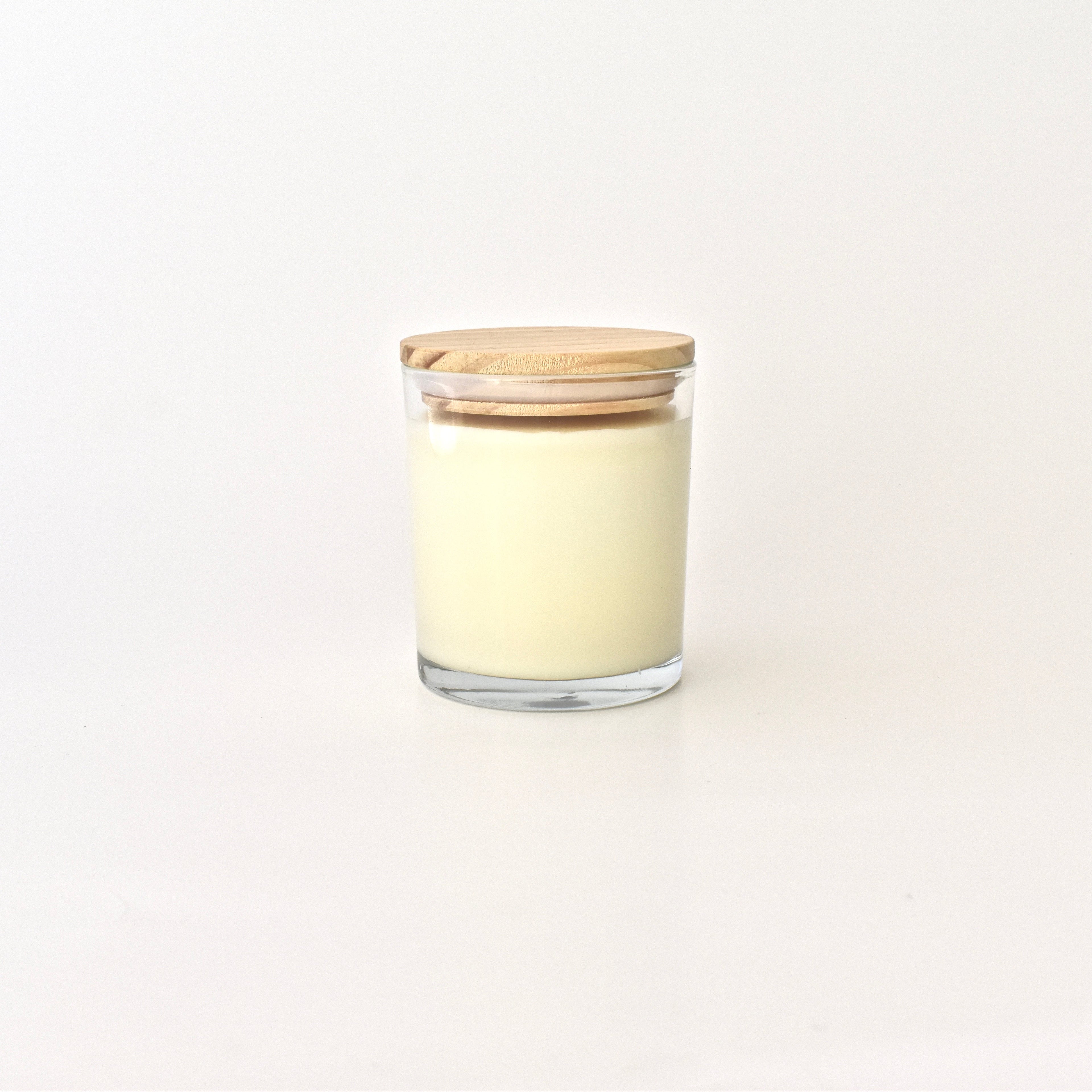 Envase premium para velas - transparente