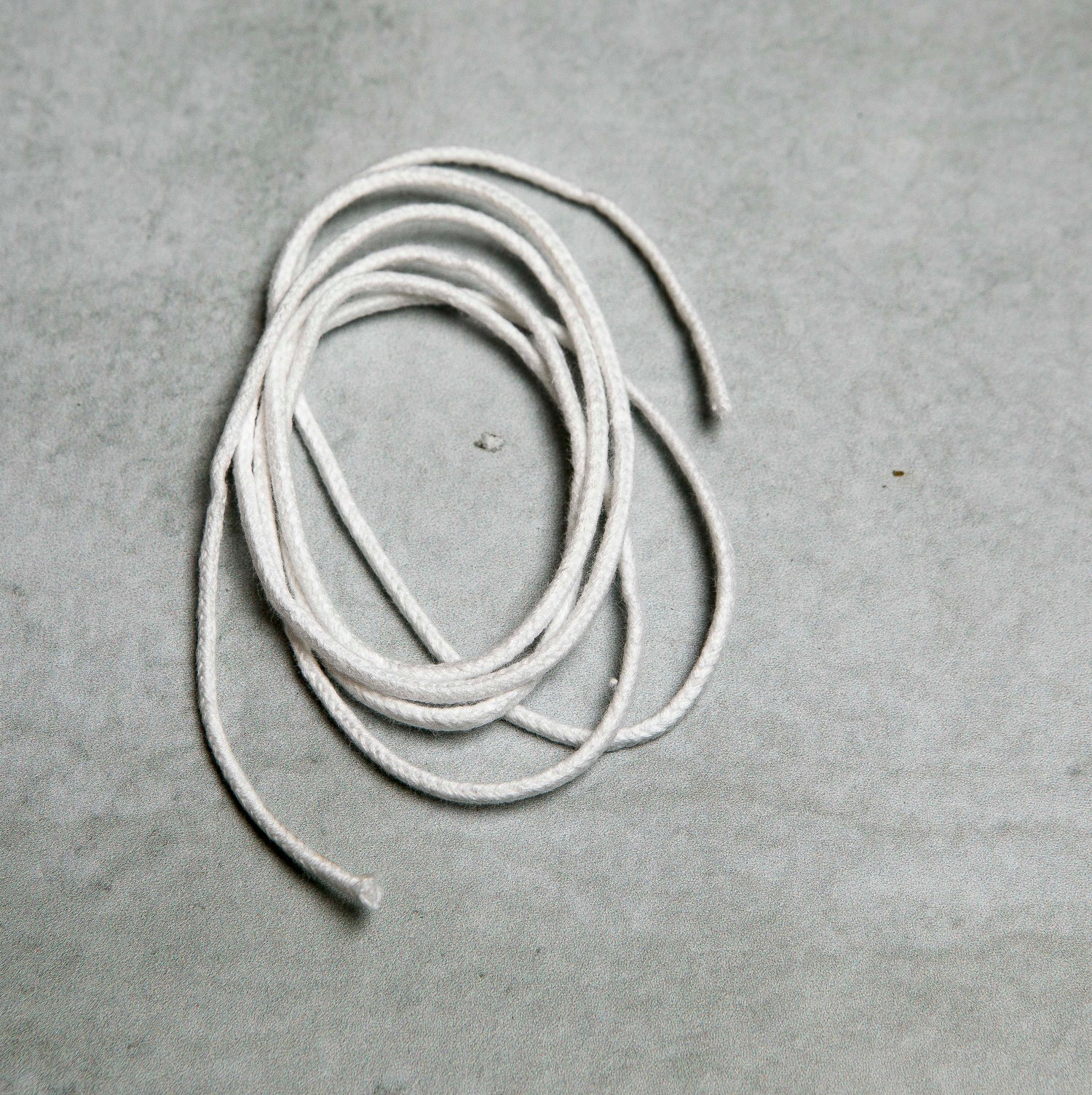 Hilo largo de pabilo blanco / mecha