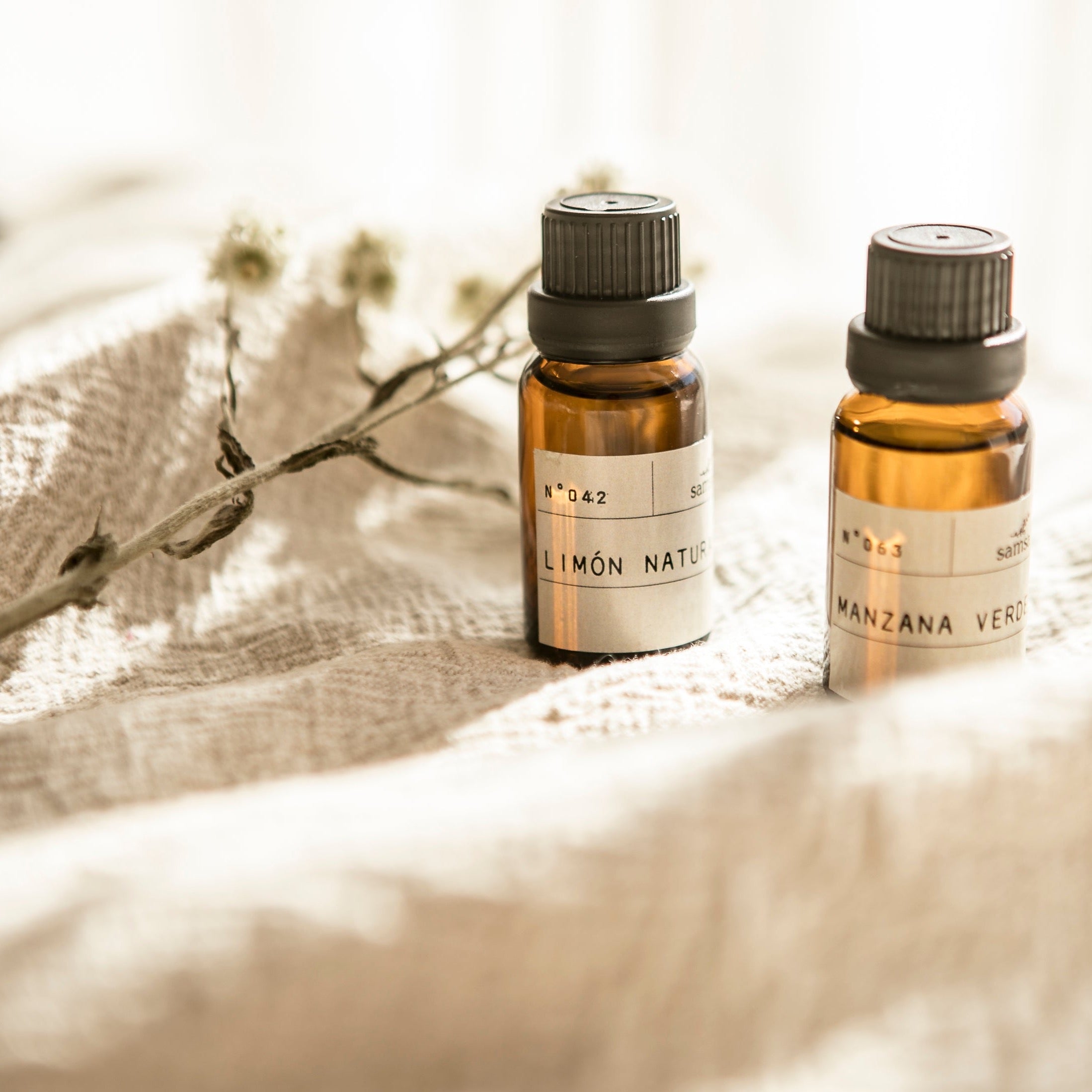 Kit de 2 envases de aromas samsa Limón y Manzana