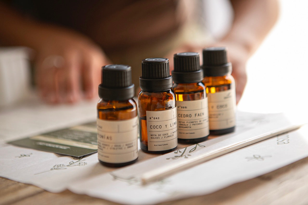 Notas olfativas: Comprende la estructura de los aromas para tus velas, difusores o home spray