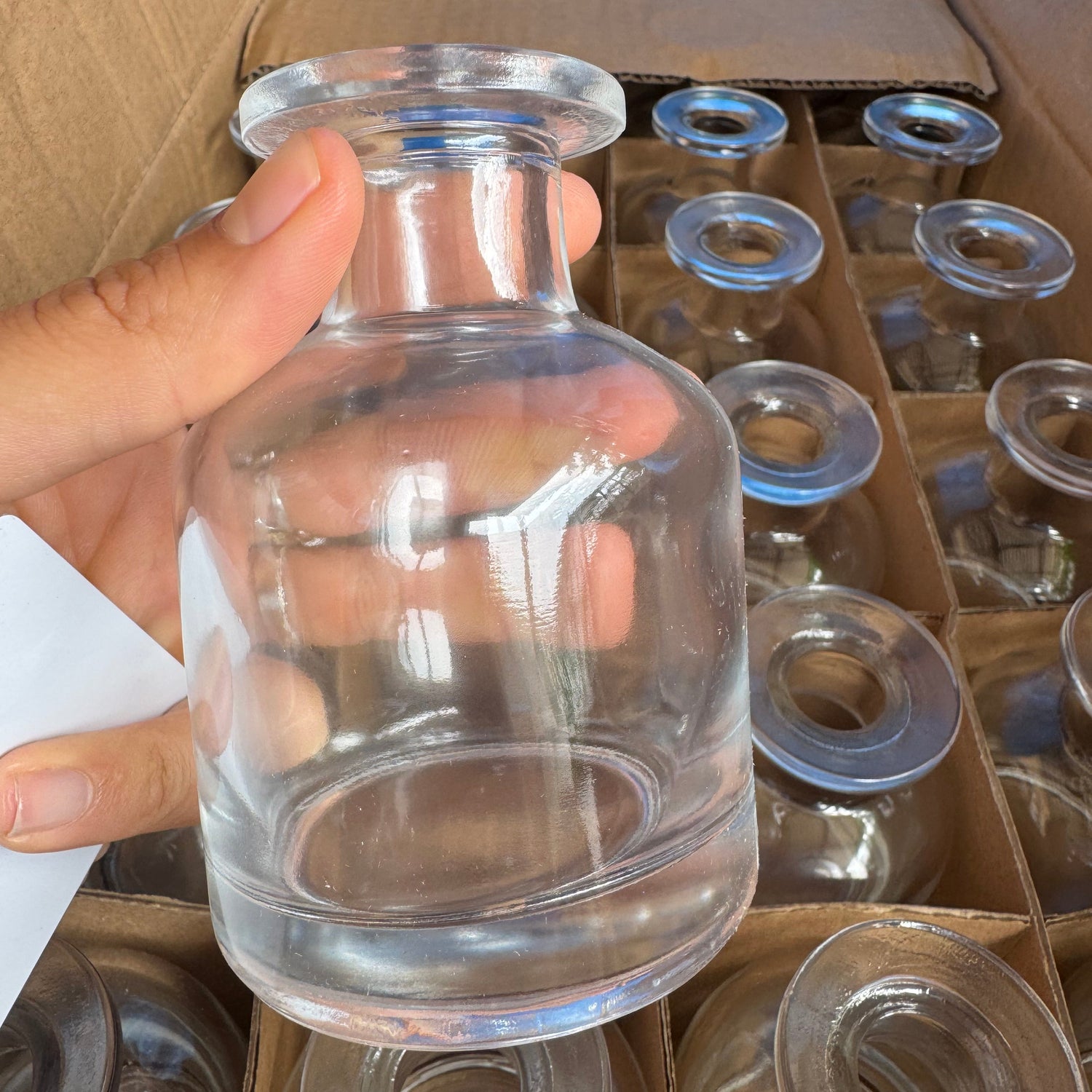 Envase difusor premium Transparente