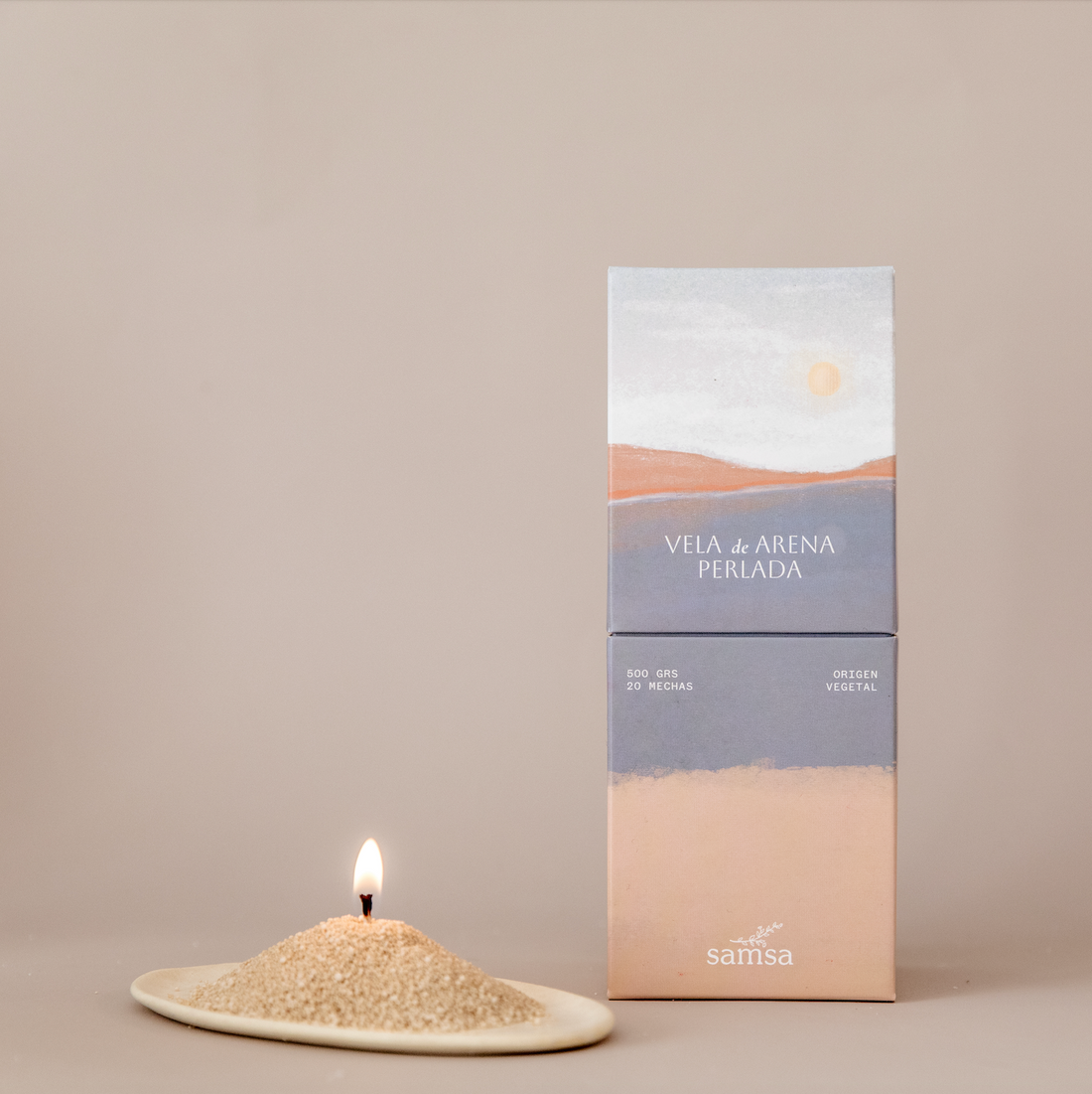 Vela de Arena Perlada