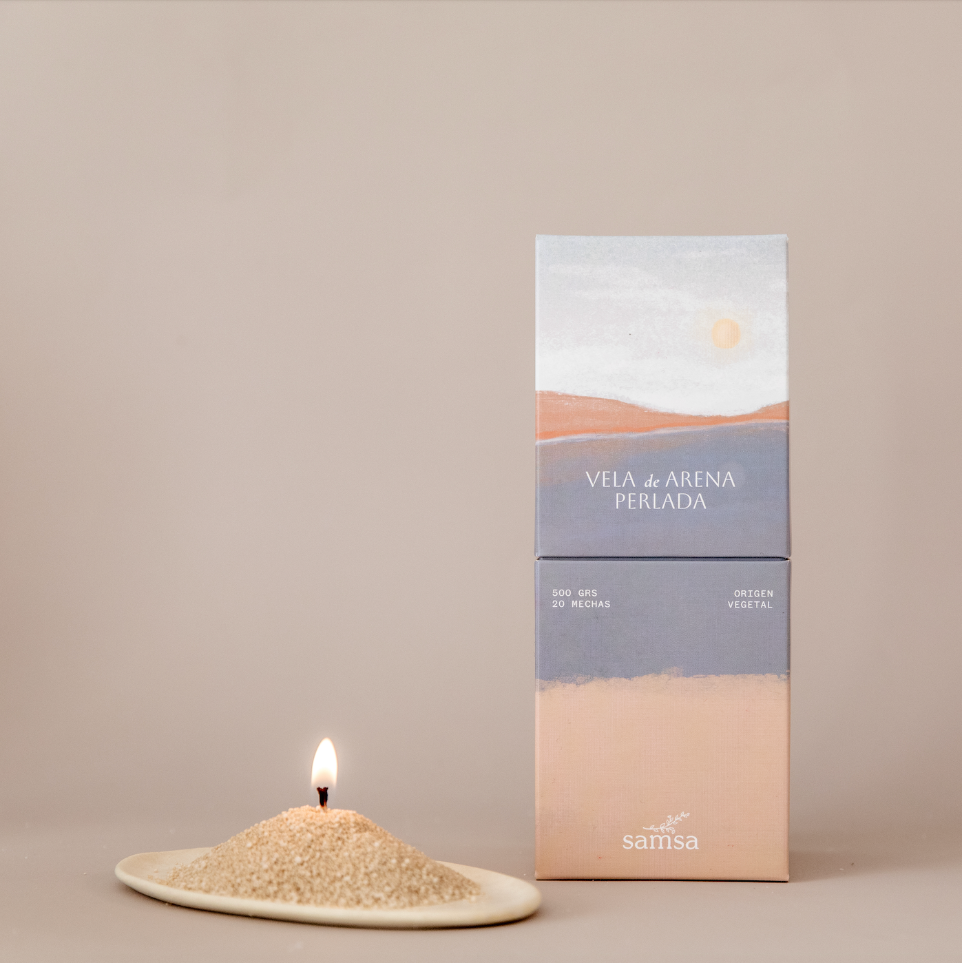 Vela de Arena Perlada