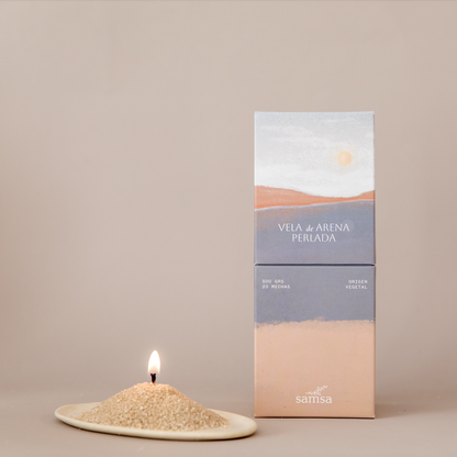 Vela de Arena Perlada