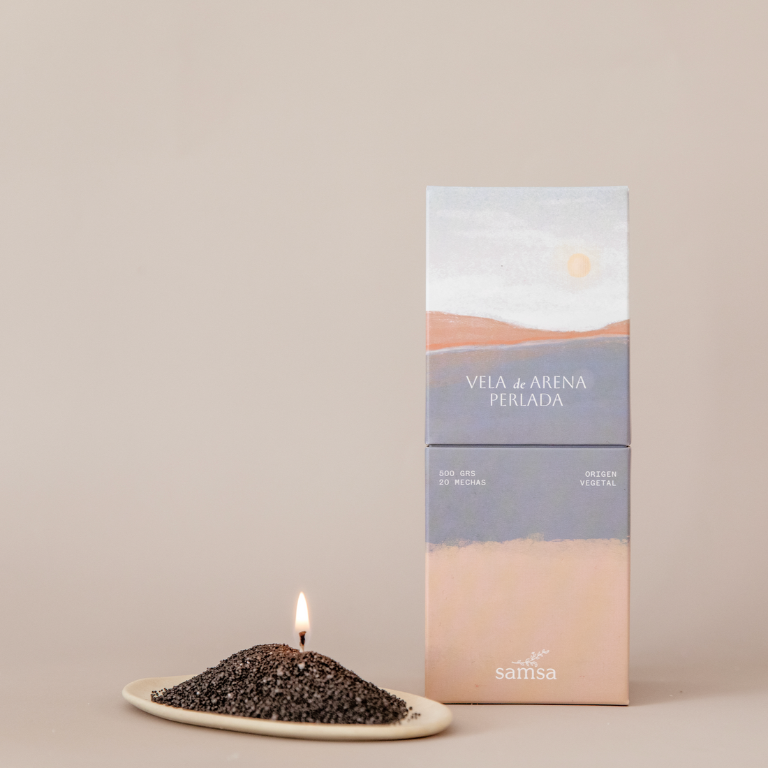 Vela de Arena Perlada