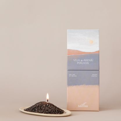 Vela de Arena Perlada