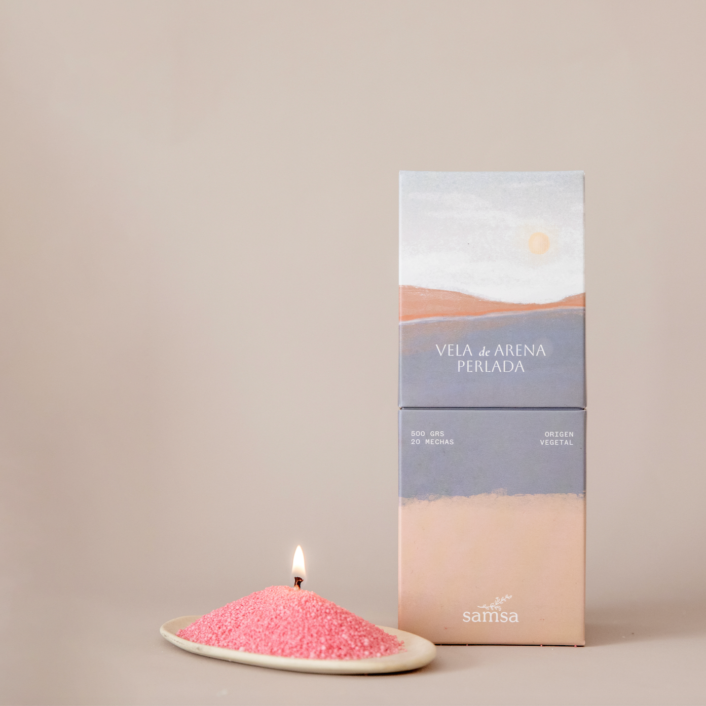Vela de Arena Perlada
