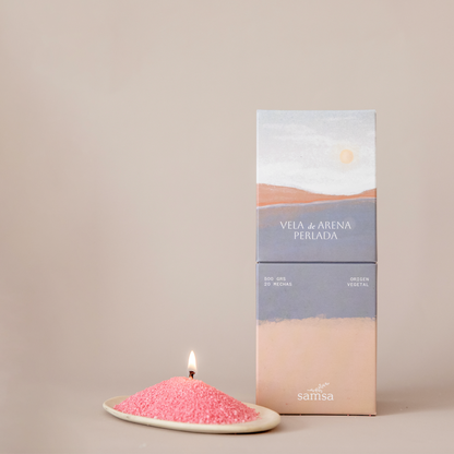 Vela de Arena Perlada