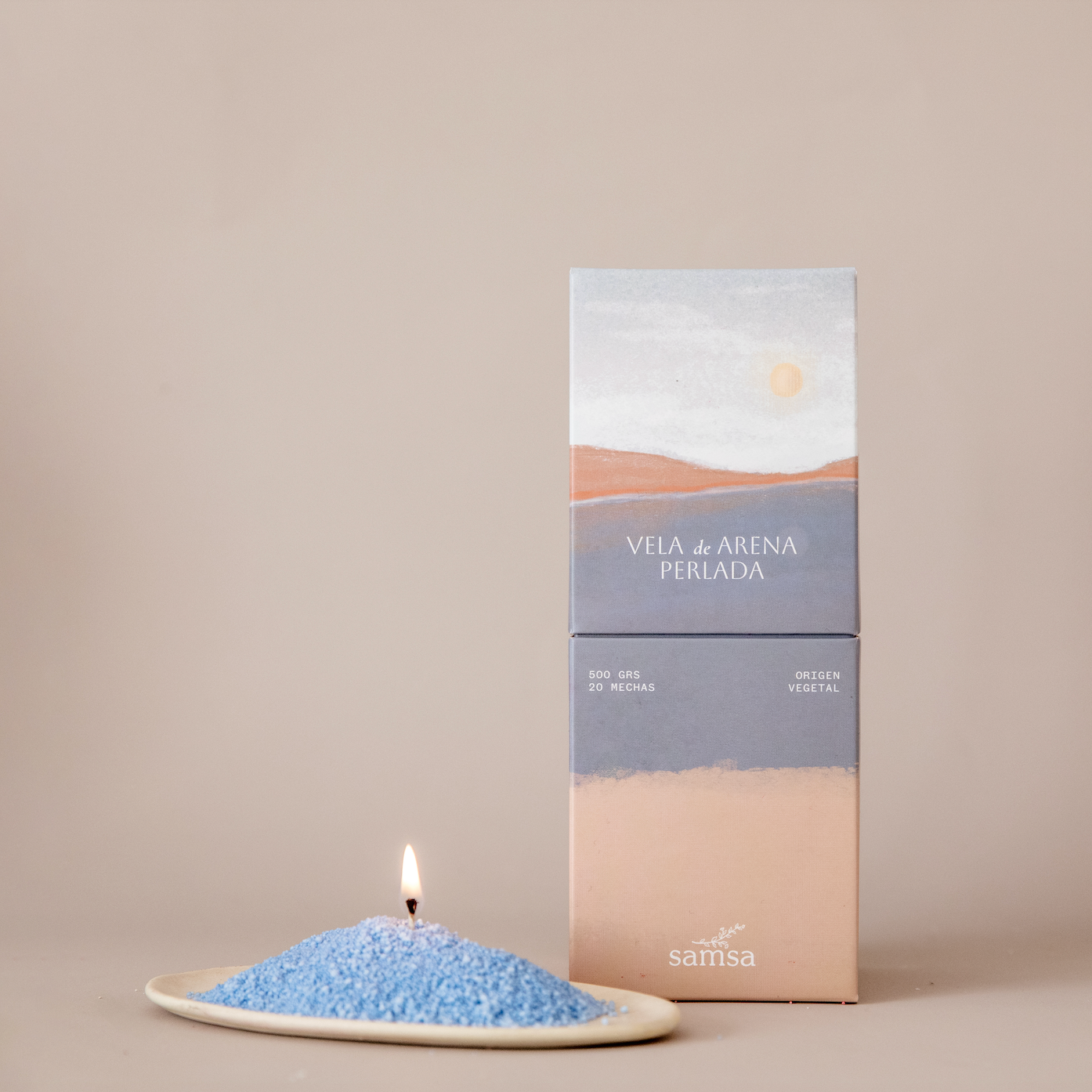 Vela de Arena Perlada