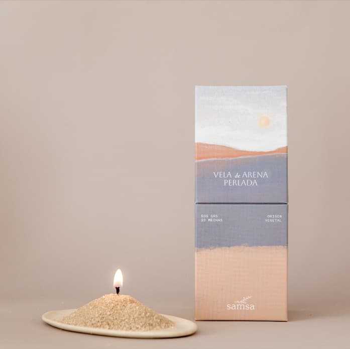 Vela de Arena Perlada