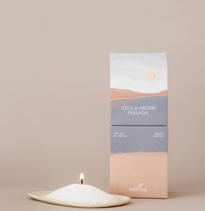 Vela de Arena Perlada