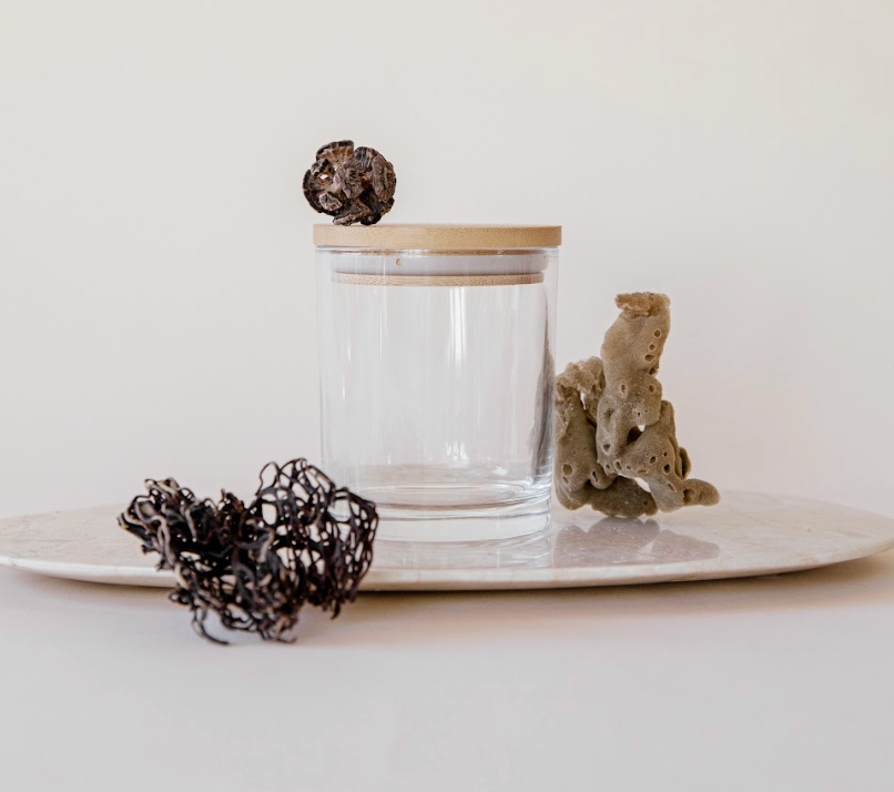 Envase premium para velas  - transparente