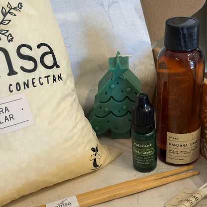 Kit velas desmoldables + taller ESPECIAL