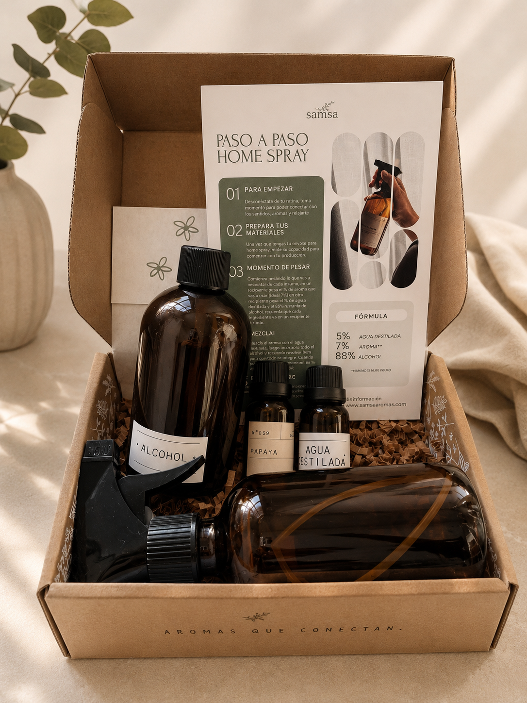 Experiencia aromática Samsa