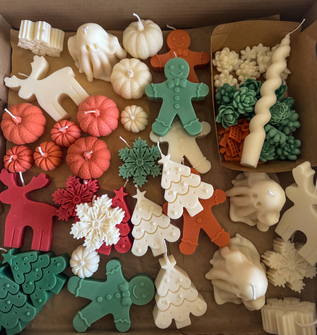 Kit velas desmoldables + taller ESPECIAL