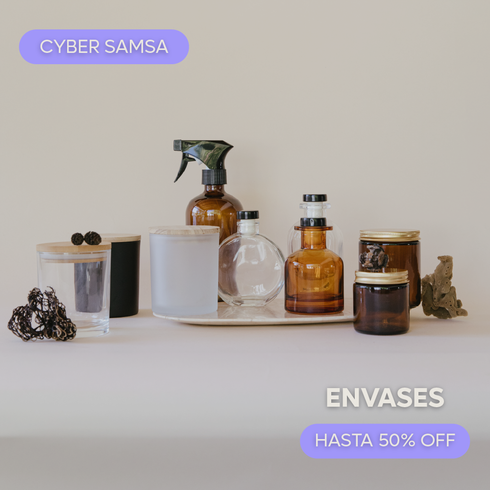 Envase para vela - clear