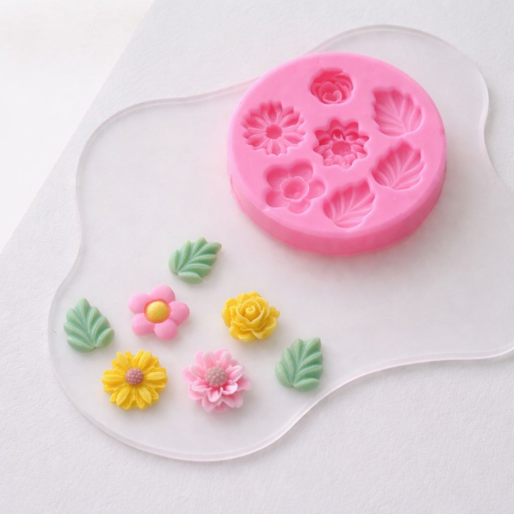 Molde Mini Flores