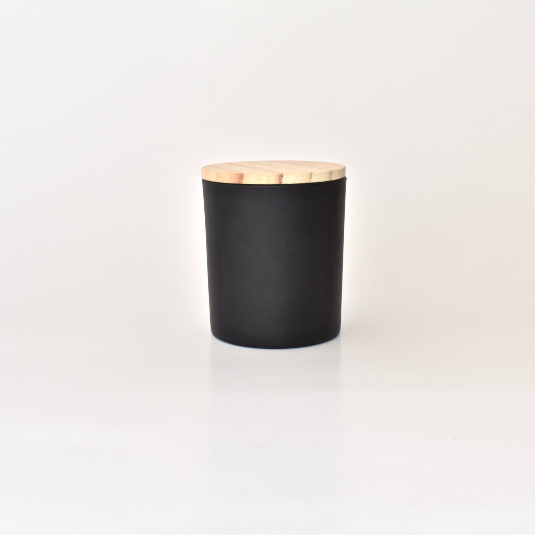 Envase premium para velas (negro)