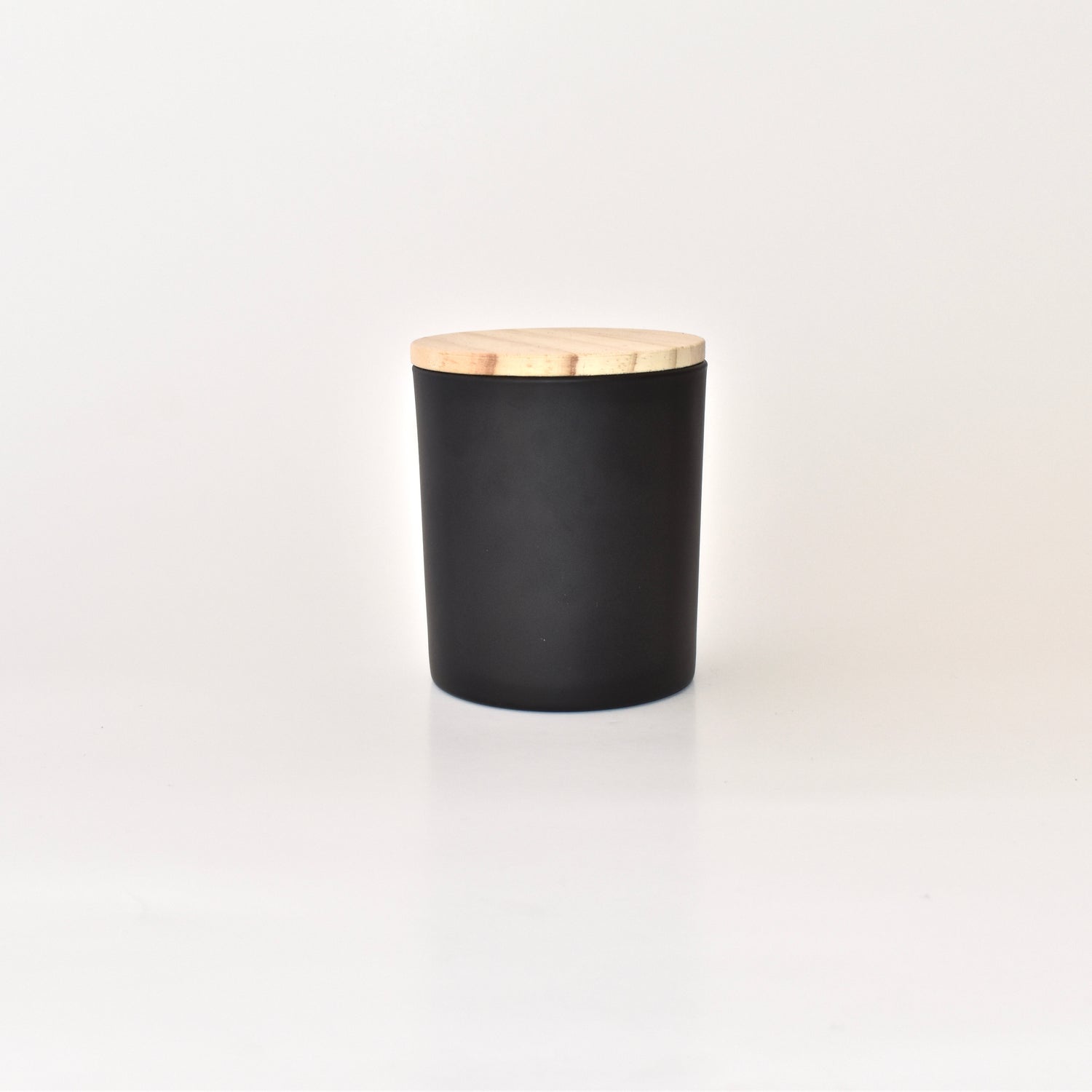 Envase premium para velas (negro)